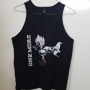 Dragon Ball Goku lifting shirt